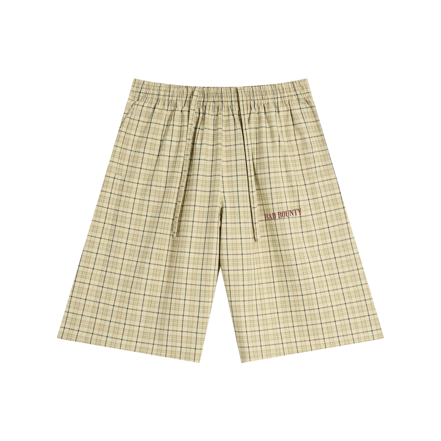 Cream Plaid