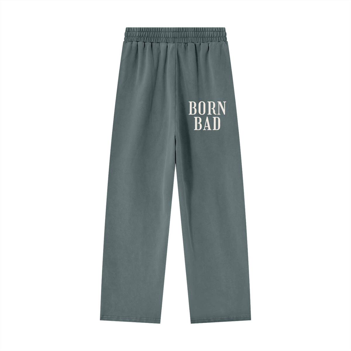 BORN BAD Heavyweight Washed Co-ord — Boxy Hoodie & Joggers
