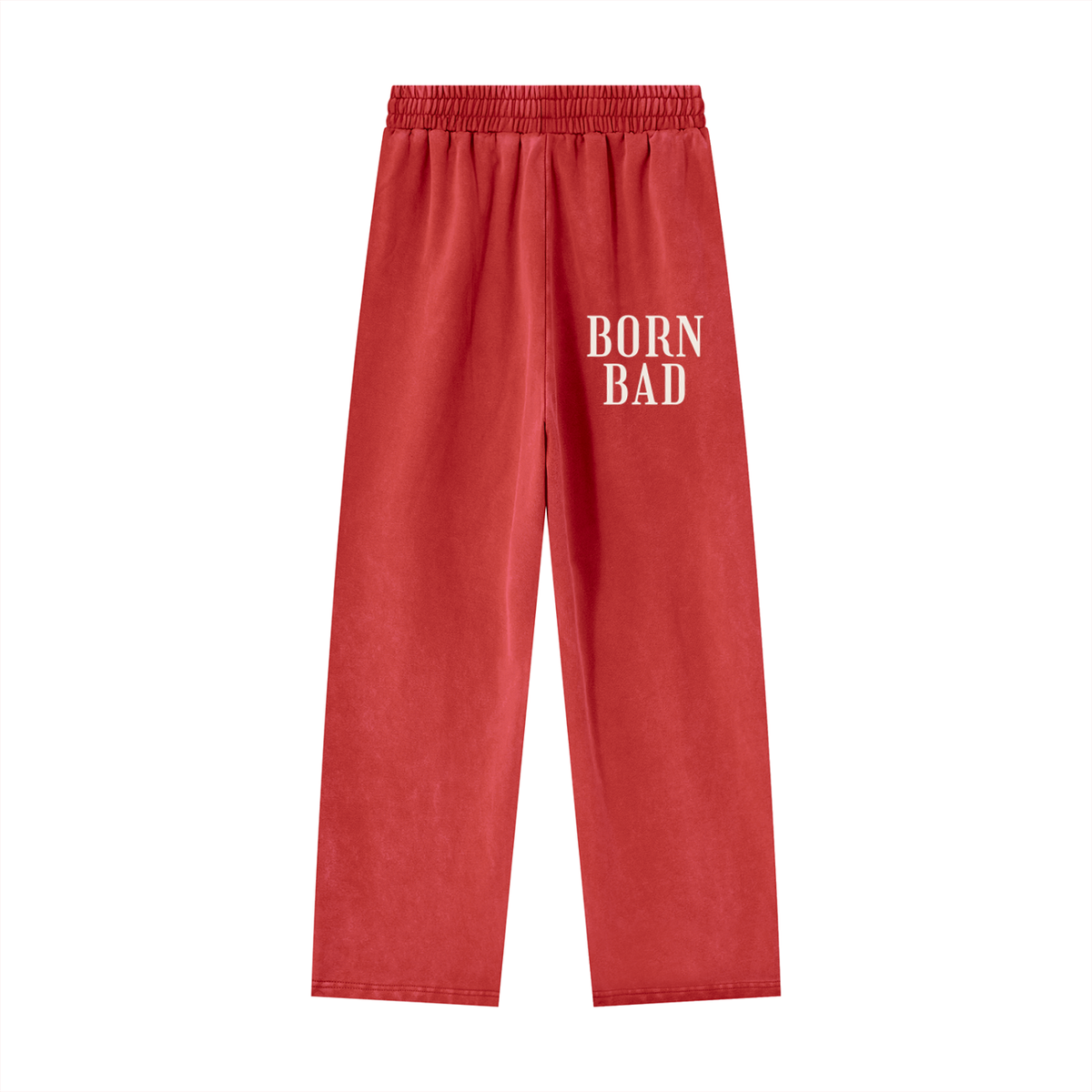 BORN BAD Heavyweight Washed Co-ord — Boxy Hoodie & Joggers