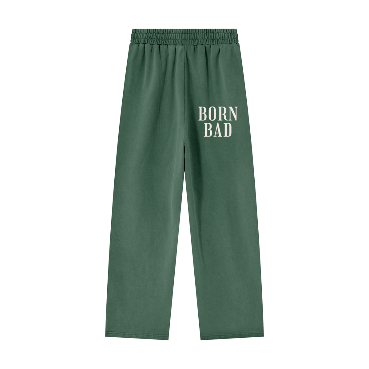 BORN BAD Heavyweight Washed Co-ord — Boxy Hoodie & Joggers
