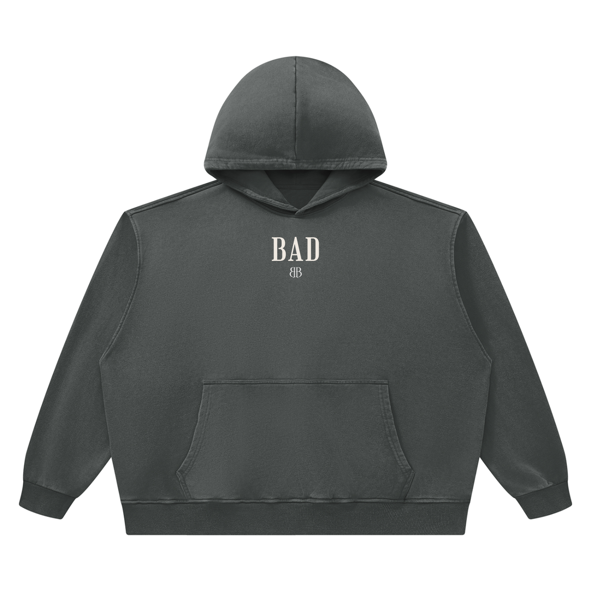 BORN BAD Heavyweight Washed Co-ord — Boxy Hoodie & Joggers