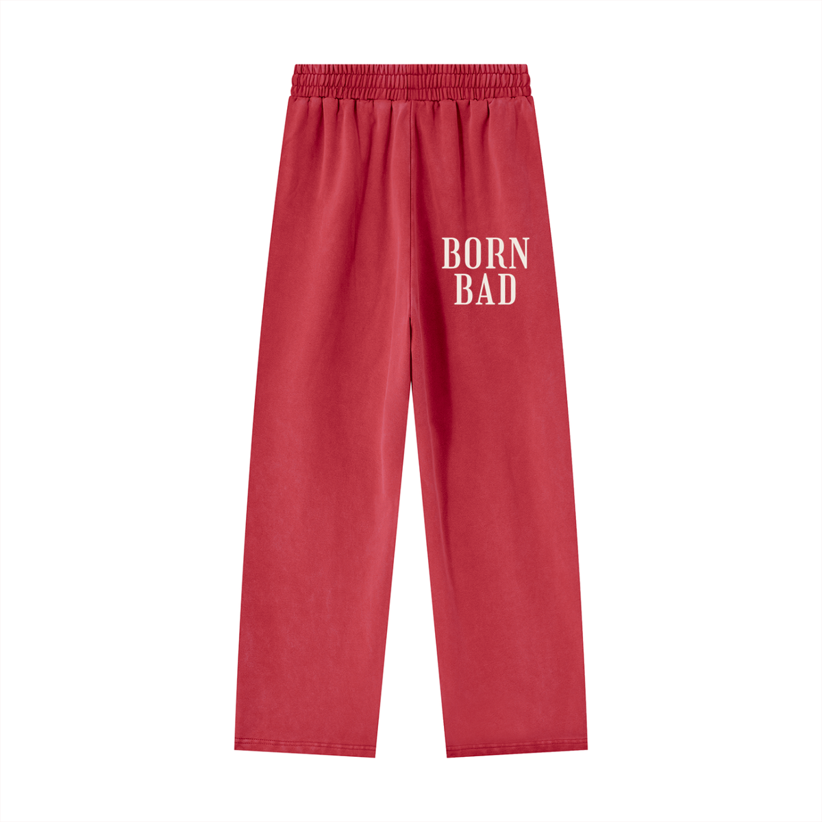 BORN BAD Heavyweight Washed Co-ord — Boxy Hoodie & Joggers