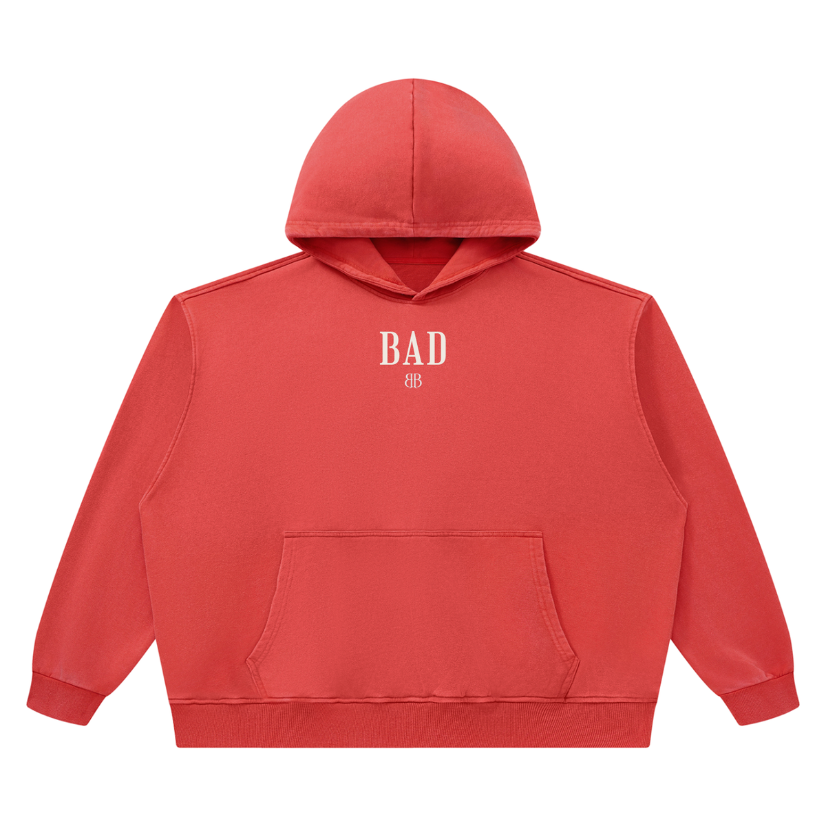 BORN BAD Heavyweight Washed Co-ord — Boxy Hoodie & Joggers