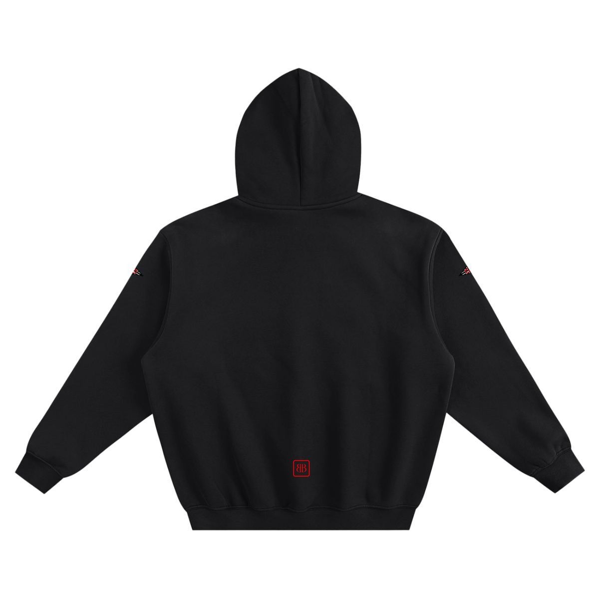 CORE Redline Monogram Boxy Fleece Hoodie