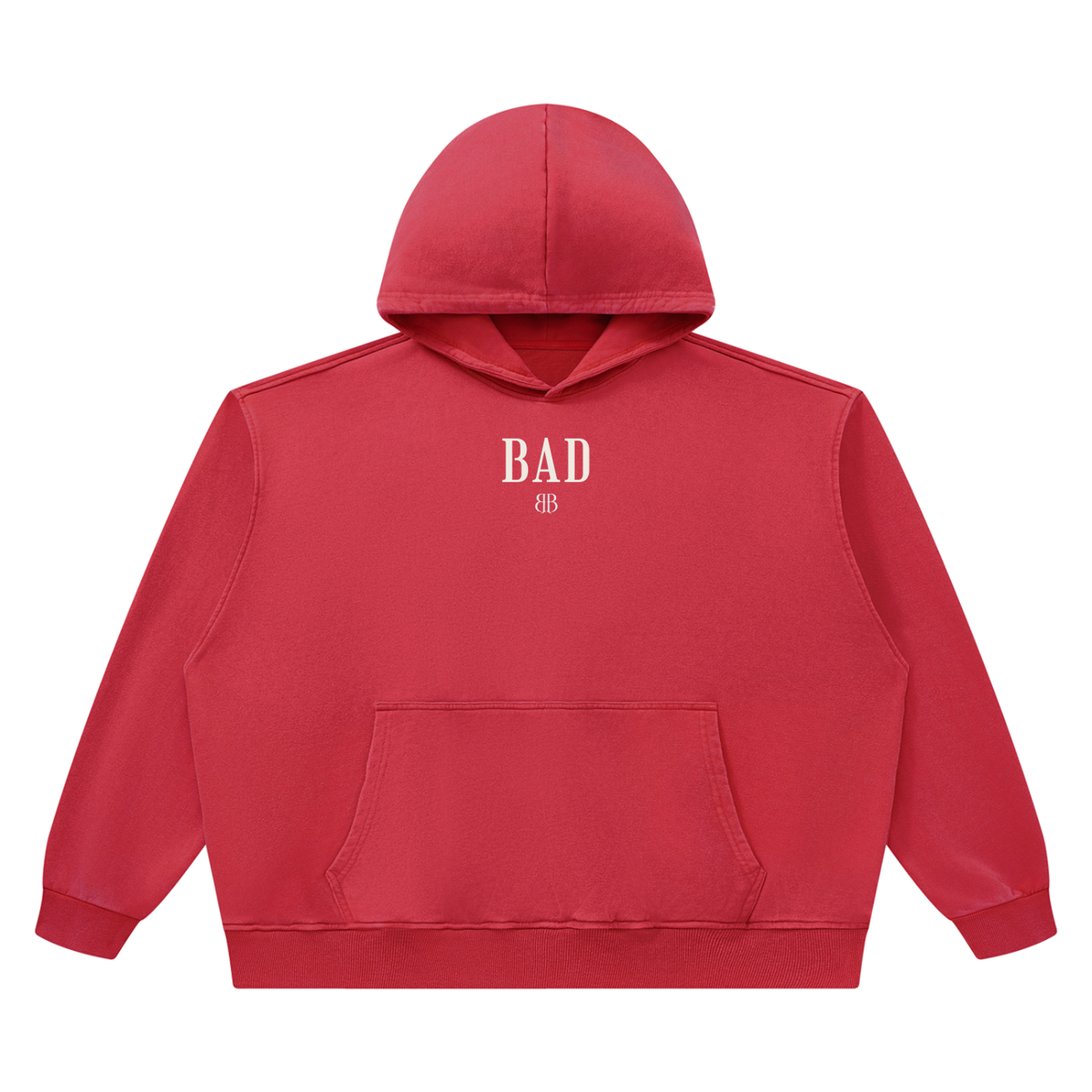 BORN BAD Heavyweight Washed Co-ord — Boxy Hoodie & Joggers