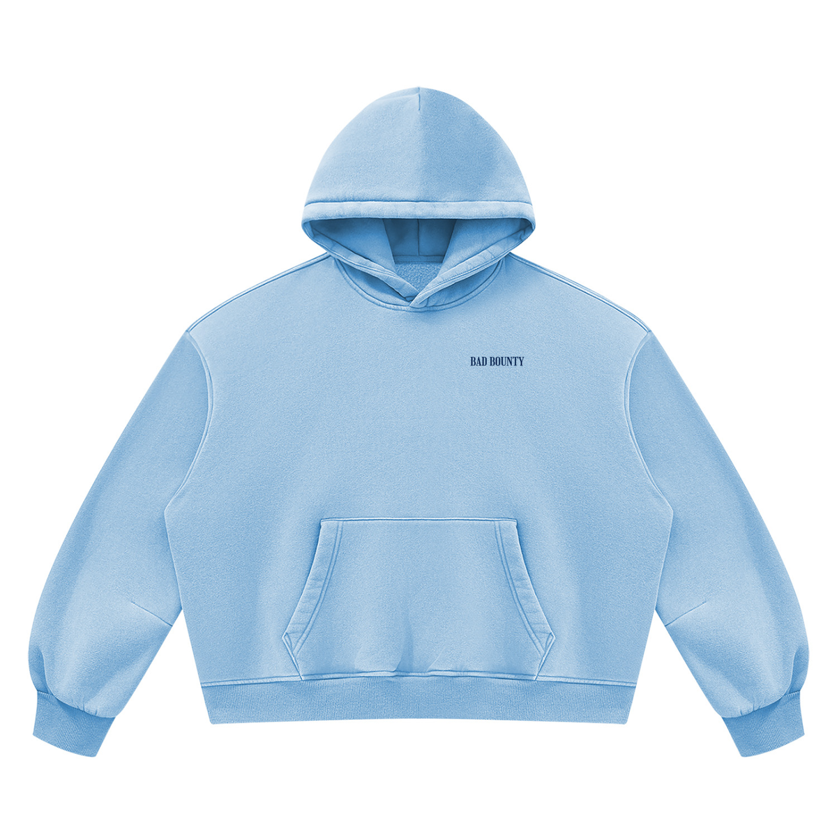 CORE Crest Washed Co-ord — Boxy Hoodie & Barrel-Leg Sweatpants