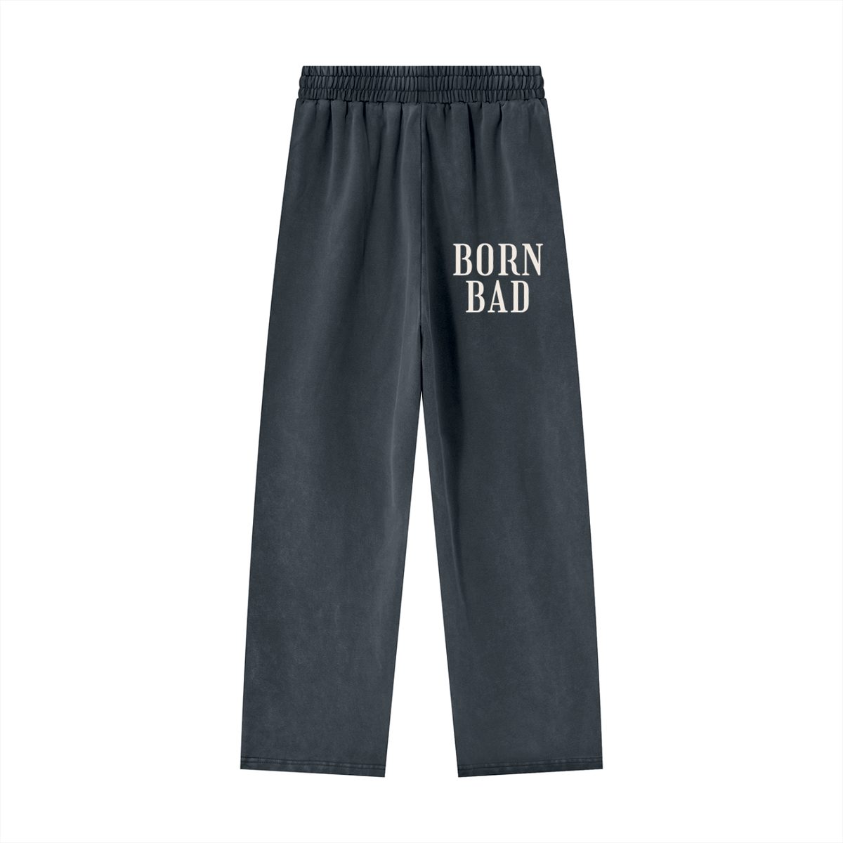 BORN BAD Heavyweight Washed Co-ord — Boxy Hoodie & Joggers