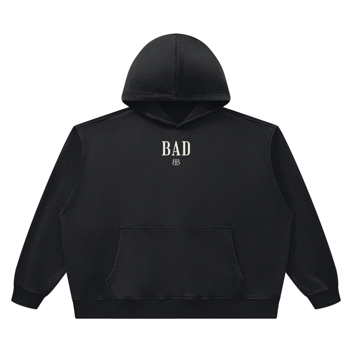 BORN BAD Heavyweight Washed Co-ord — Boxy Hoodie & Joggers