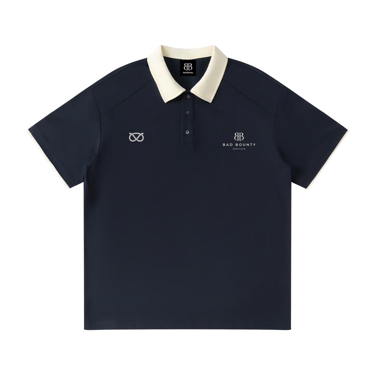 HERITAGE Club Contrast-Collar Polo