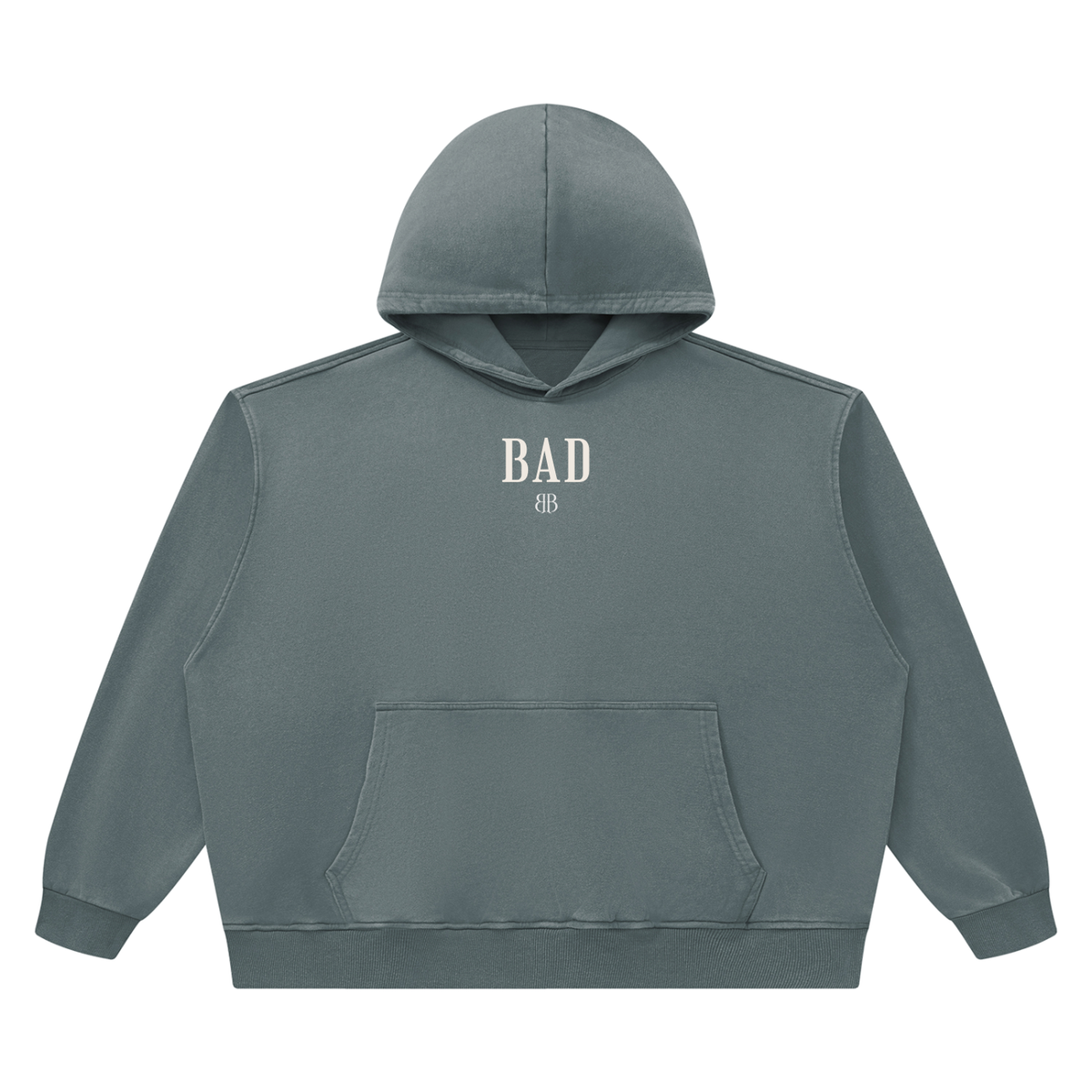 BORN BAD Heavyweight Washed Co-ord — Boxy Hoodie & Joggers