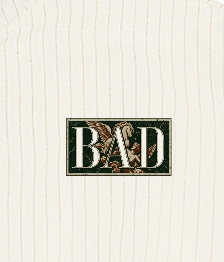 BORN BAD Pegasus Pinstripe Track Set