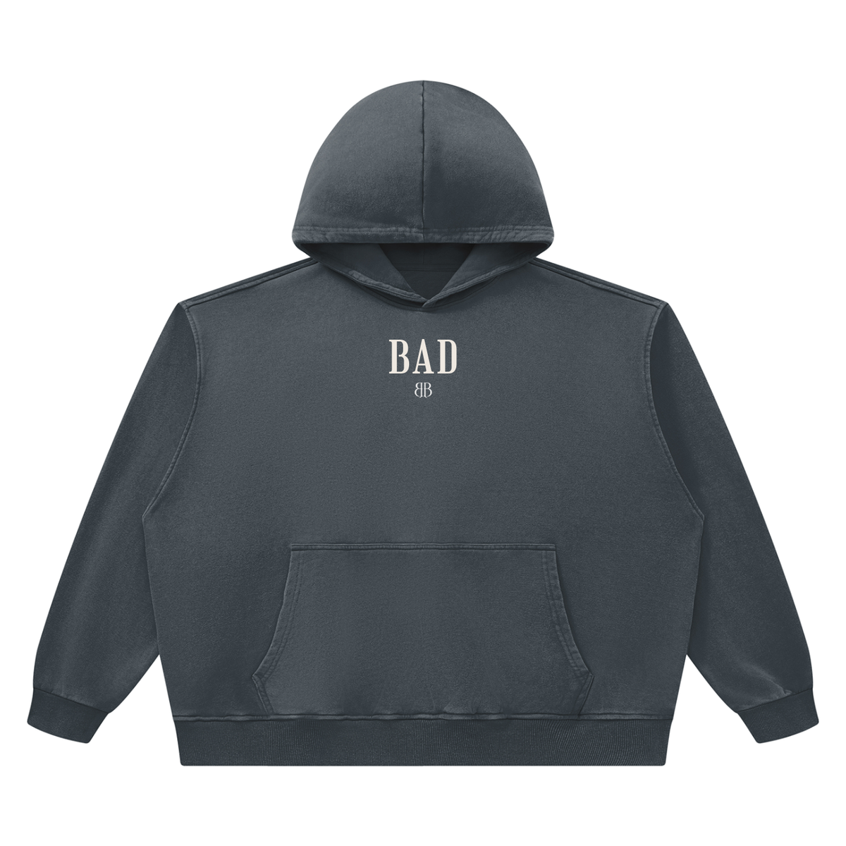 BORN BAD Heavyweight Washed Co-ord — Boxy Hoodie & Joggers