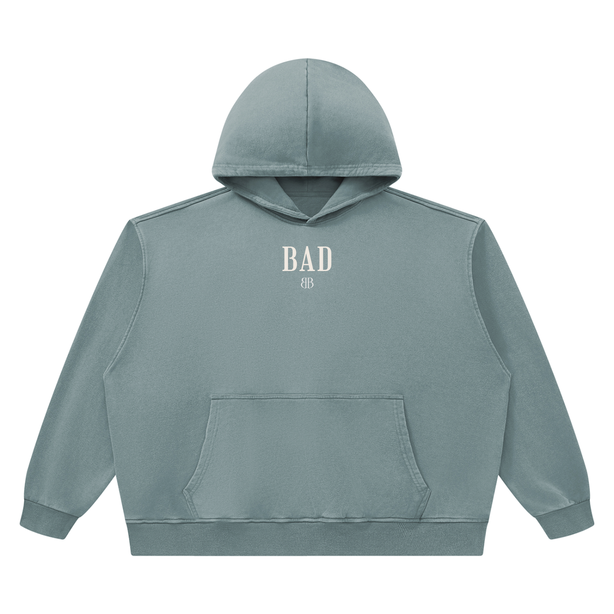 BORN BAD Heavyweight Washed Co-ord — Boxy Hoodie & Joggers