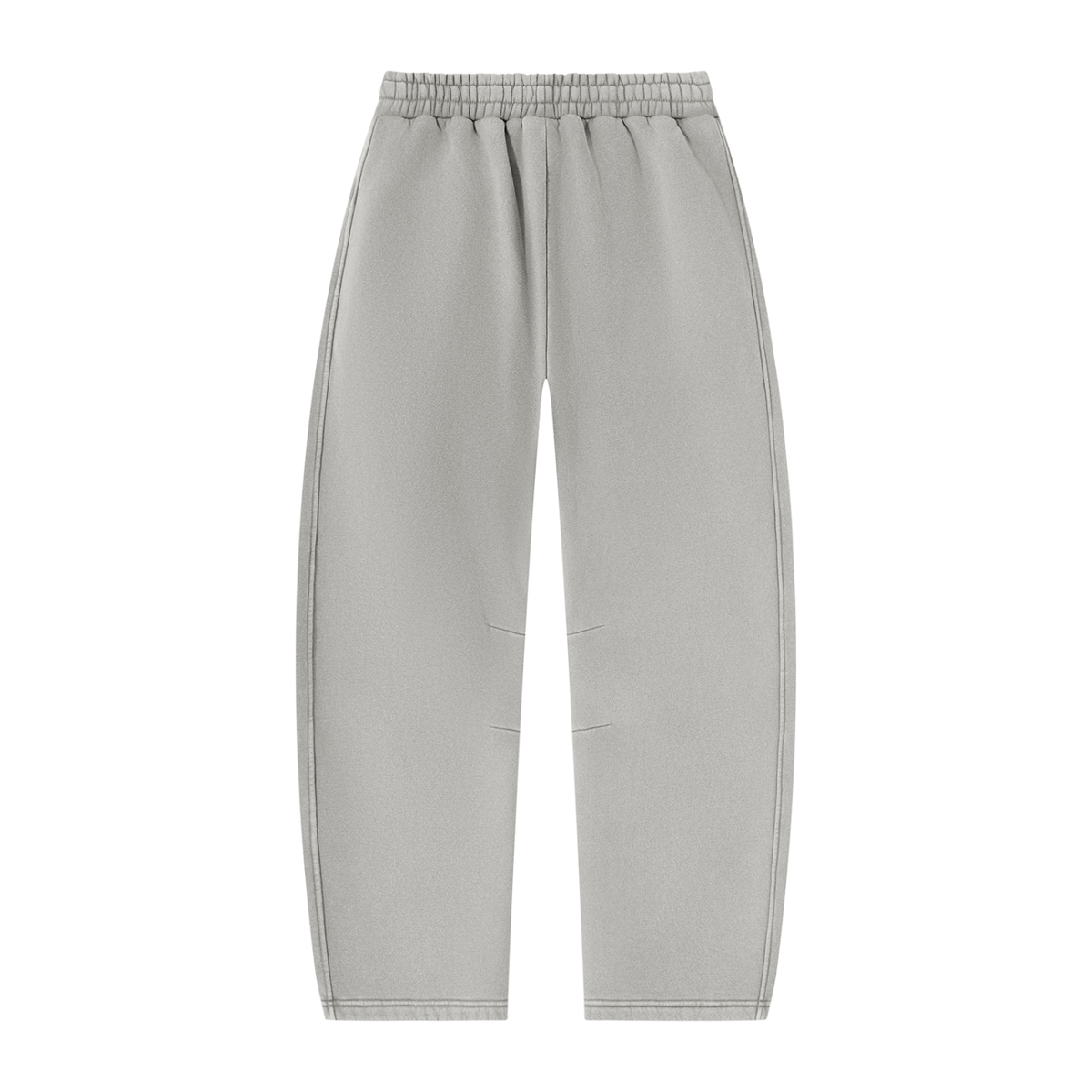 CORE Crest Washed Co-ord — Boxy Hoodie & Barrel-Leg Sweatpants
