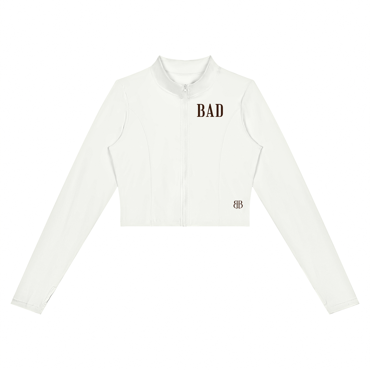 BORN BAD Second Skin Co-ord — Zip Jacket, Halter Top & Leggings