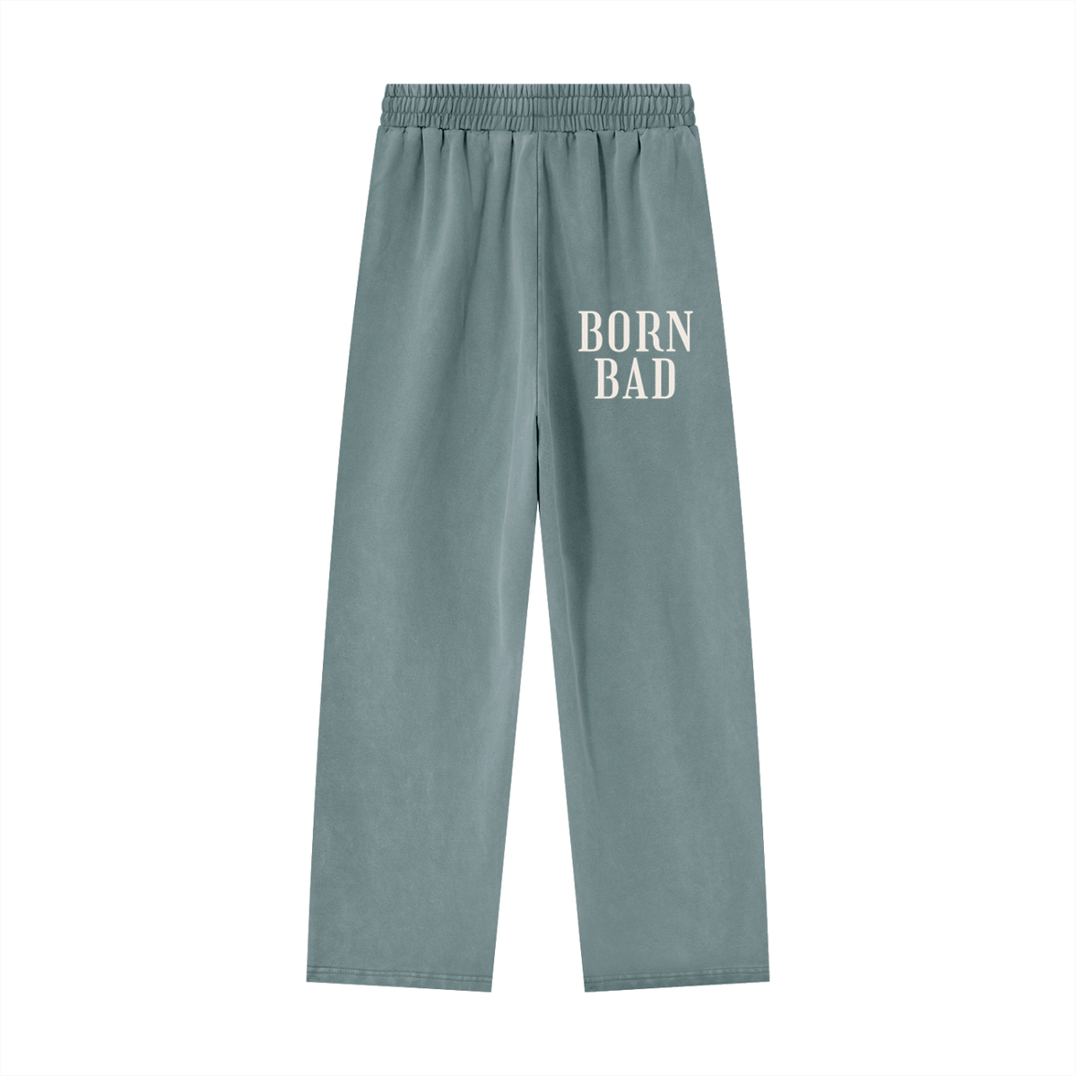 BORN BAD Heavyweight Washed Co-ord — Boxy Hoodie & Joggers