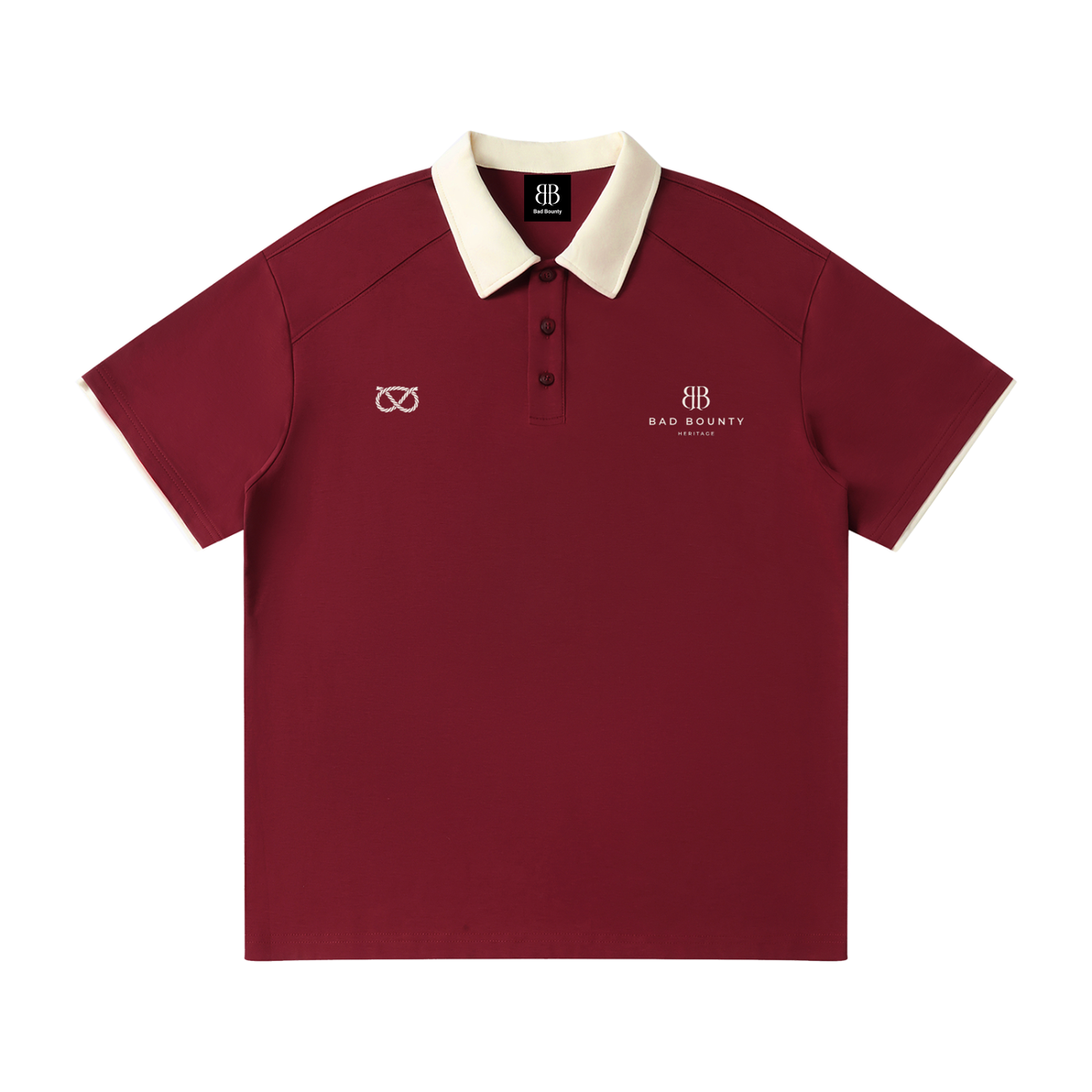 HERITAGE Club Contrast-Collar Polo