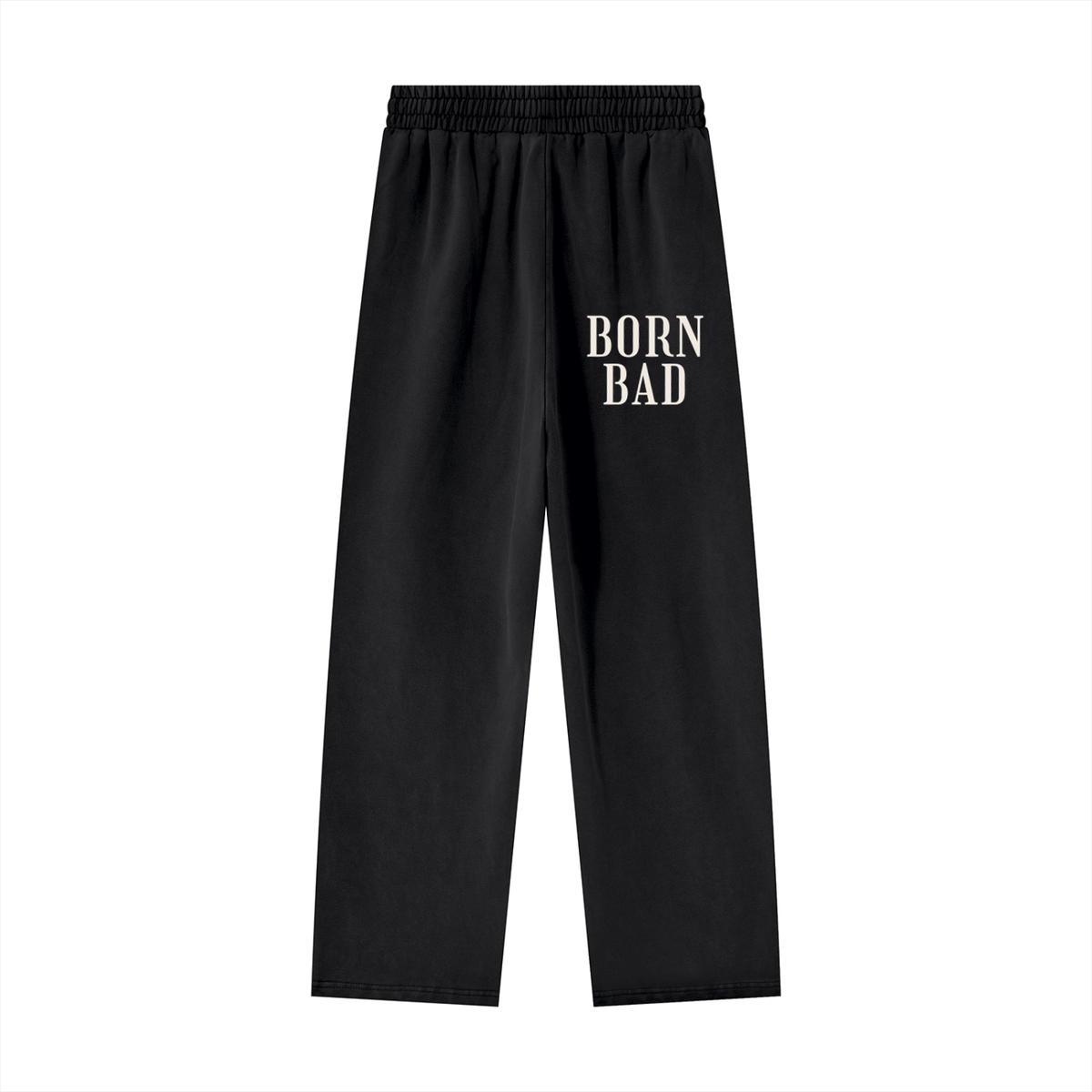 BORN BAD Heavyweight Washed Co-ord — Boxy Hoodie & Joggers