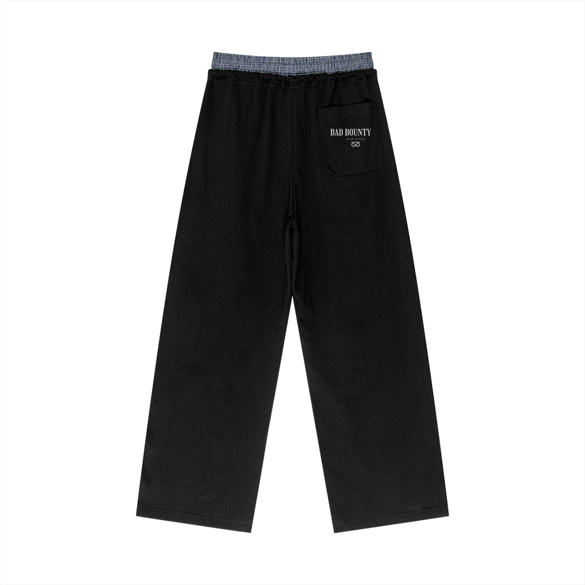 HERITAGE Staffordshire Co-ord — Cropped Sweatshirt & Plaid-Waist Trousers